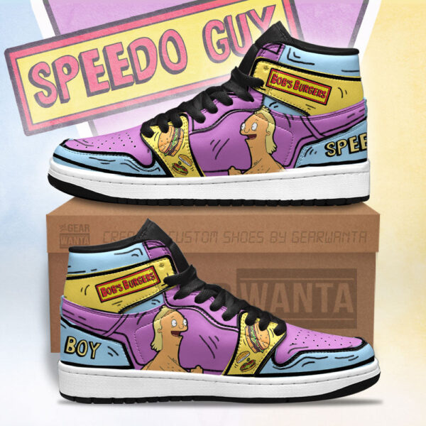 Tubopro Speedy Boy Bobs Burger AJ1 High Sneakers Shoes For Men And Women