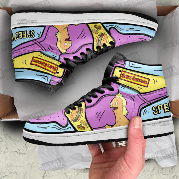 Tubopro Speedy Boy Bobs Burger AJ1 High Sneakers Shoes For Men And Women - Image 2