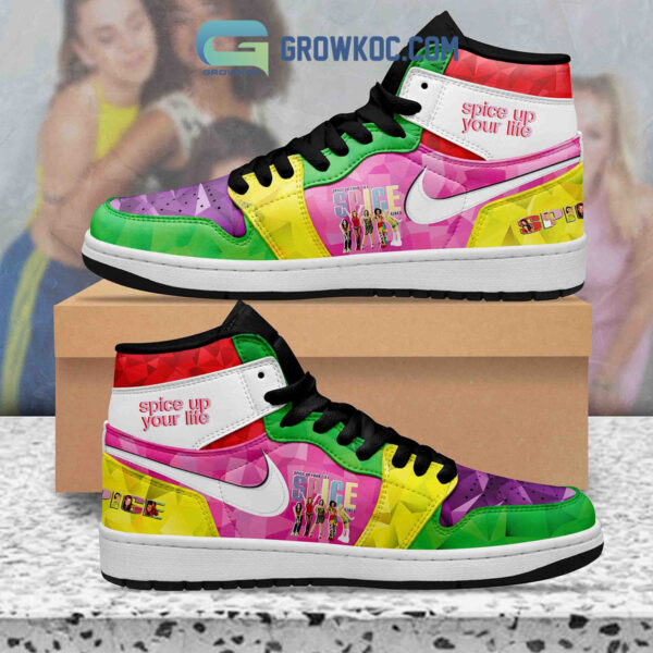 Tubopro Spice Girls AJ1 High Sneakers Shoes For Men And Women - Image 2