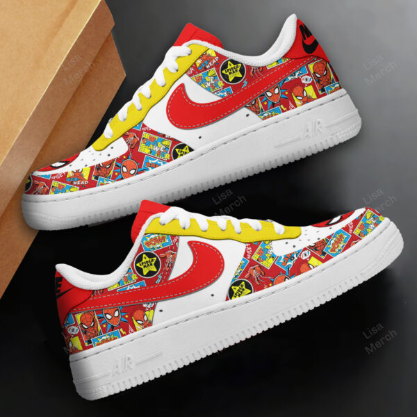 Tubopro Spider Man Air Low-Top Sneakers Shoes For Men And Women - Image 4