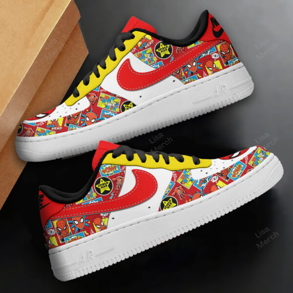 Tubopro Spider Man Air Low-Top Sneakers Shoes For Men And Women - Image 2