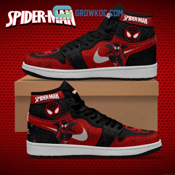 Tubopro Spider man AJ1 High Sneakers Shoes For Men And Women