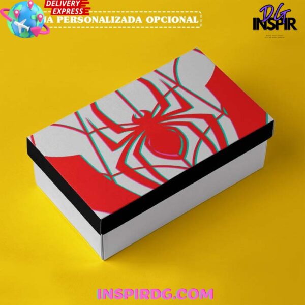 Tubopro Spider Verse Collage Air Low-Top Sneakers Shoes For Men And Women - Image 2