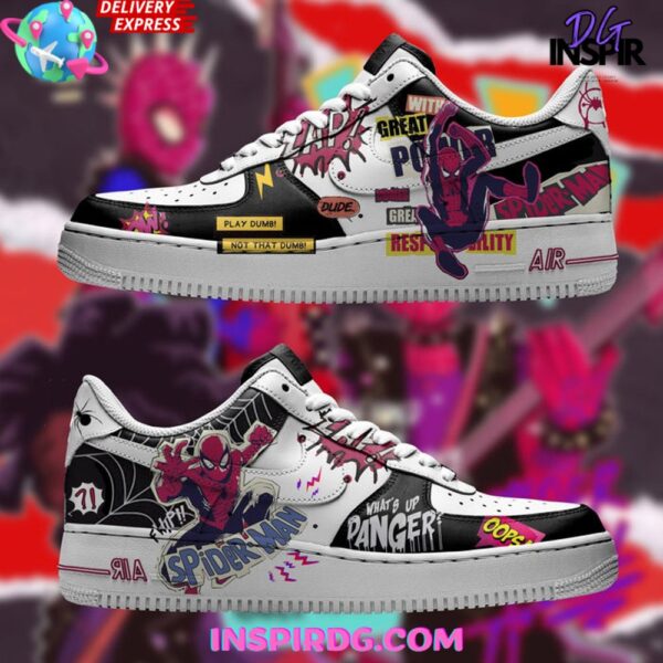 Tubopro Spiderman Air Low-Top Sneakers Shoes For Men And Women
