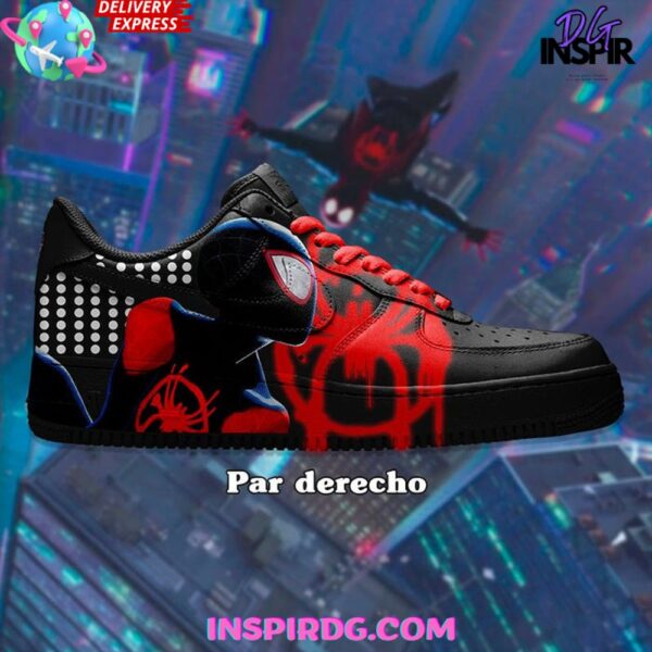 Tubopro Spiderman Air Low-Top Sneakers Shoes For Men And Women - Image 3