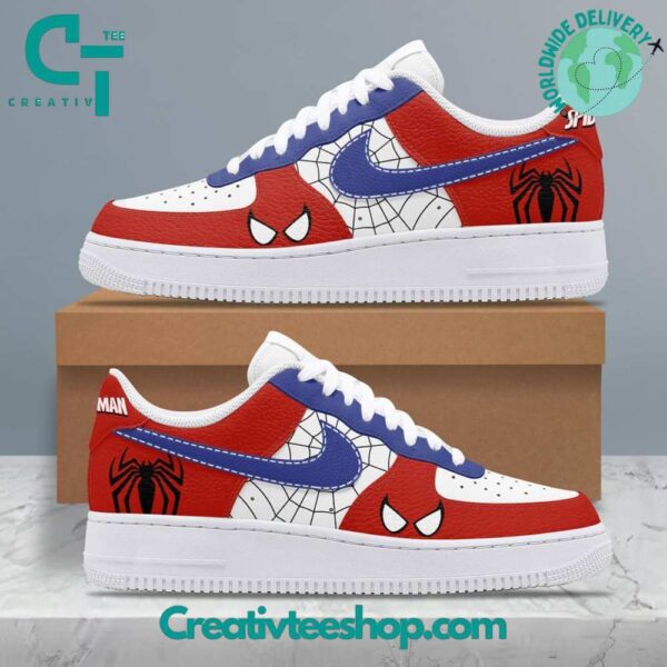 Tubopro Spiderman Nike Air Low-Top Sneakers Shoes For Men And Women - Image 3