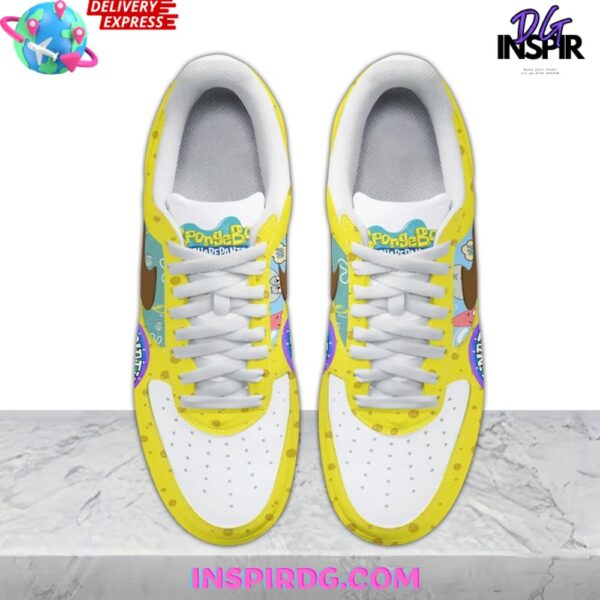 Tubopro SpongeBob Air Low-Top Sneakers Shoes For Men And Women - Image 3