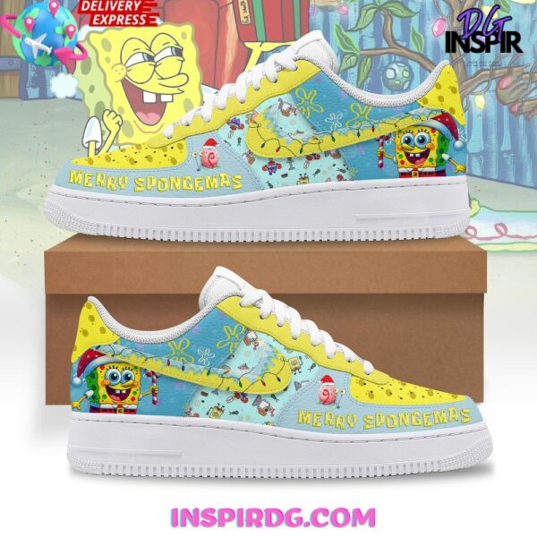 Tubopro SpongeBob Air Low-Top Sneakers Shoes For Men And Women