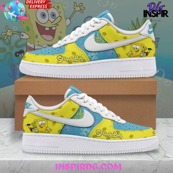 Tubopro SpongeBob Air Low-Top Sneakers Shoes For Men And Women