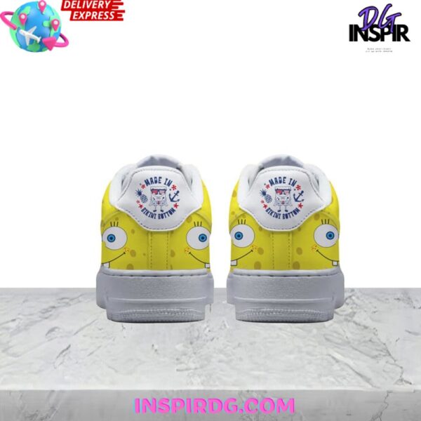 Tubopro SpongeBob Air Low-Top Sneakers Shoes For Men And Women - Image 4