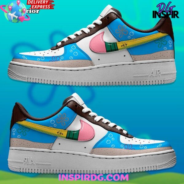 Tubopro SpongeBob vs Stroke Air Low-Top Sneakers Shoes For Men And Women - Image 3