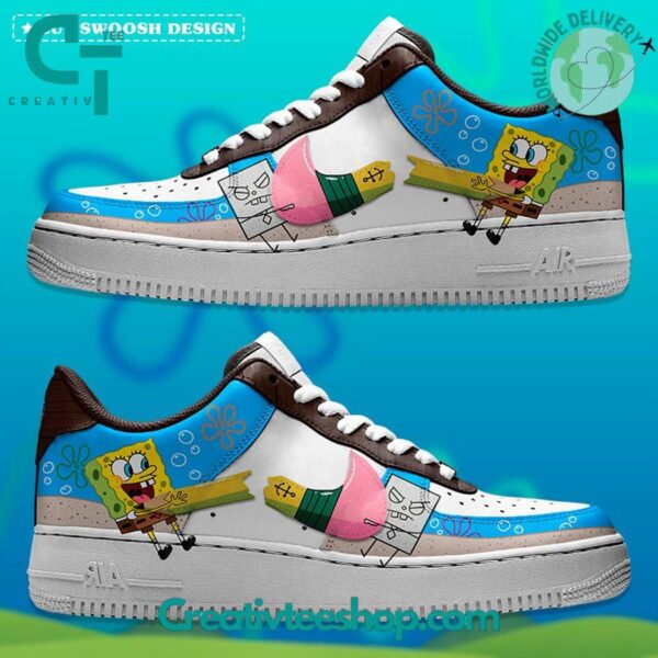 Tubopro SpongeBob vs Stroke Air Low-Top Sneakers Shoes For Men And Women