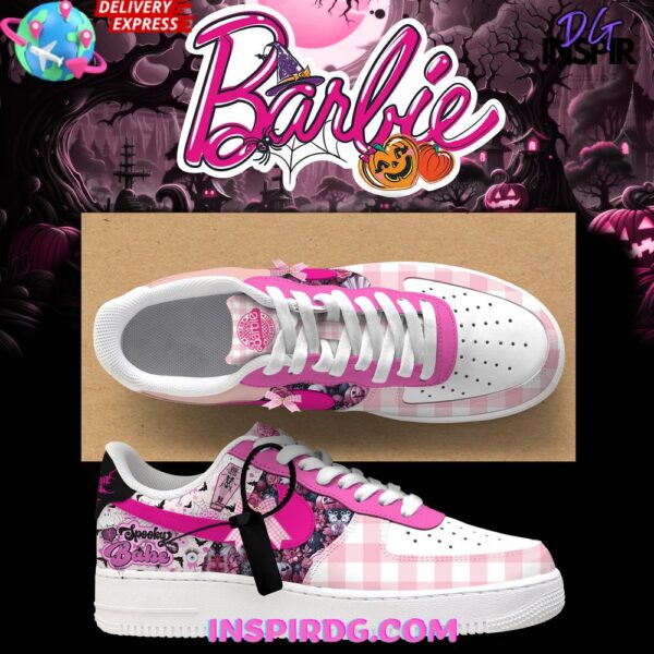 Tubopro Spooky Barbie Girl Air Low-Top Sneakers Shoes For Men And Women