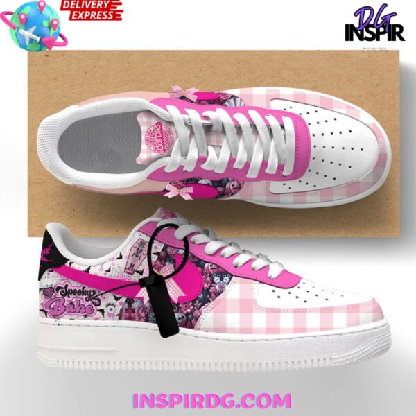 Tubopro Spooky Barbie Girl Air Low-Top Sneakers Shoes For Men And Women - Image 2