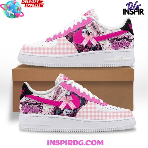 Tubopro Spooky Barbie Girl Air Low-Top Sneakers Shoes For Men And Women - Image 3