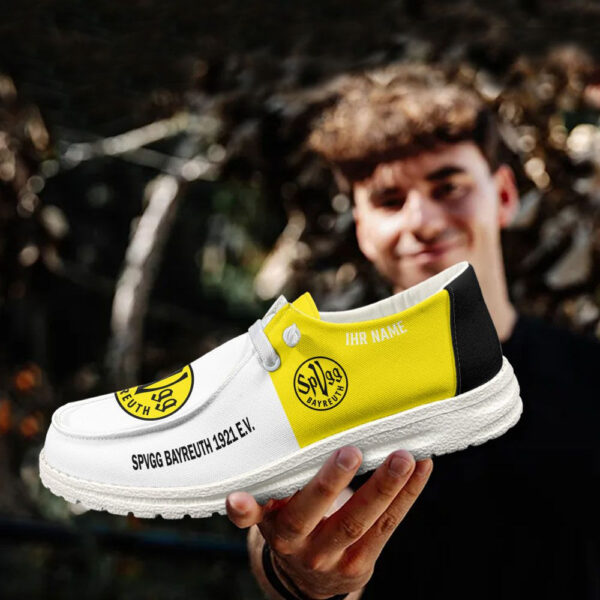 Tubopro SpVgg Bayreuth 1921 e.V. Personalized Hey Dude Shoes For Men And Women - Image 2