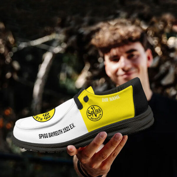 Tubopro SpVgg Bayreuth 1921 e.V. Personalized Hey Dude Shoes For Men And Women - Image 4