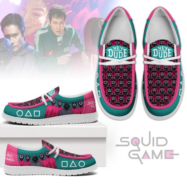 Tubopro Squid Game Personalized Hey Dude Shoes For Men And Women