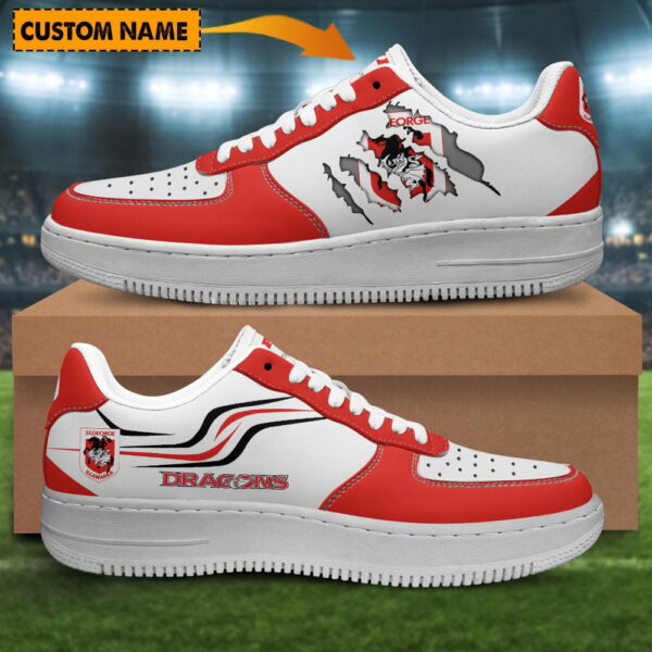 Tubopro St. George Illawarra Dragons Air Low-Top Sneakers Shoes For Men And Women