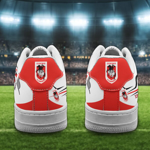 Tubopro St. George Illawarra Dragons Air Low-Top Sneakers Shoes For Men And Women - Image 2