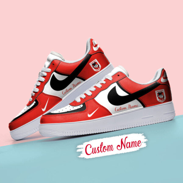 Tubopro St. George Illawarra Dragons Air Low-Top Sneakers Shoes For Men And Women - Image 4