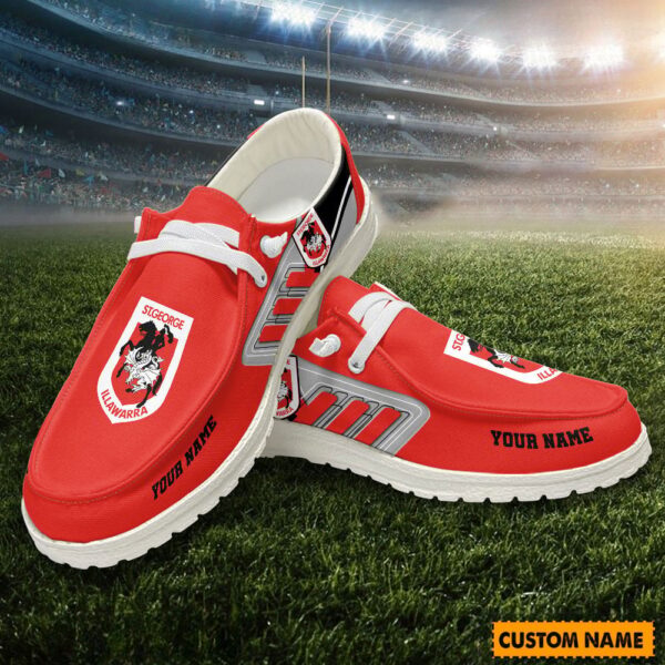 Tubopro St. George Illawarra Dragons Personalized Hey Dude Shoes For Men And Women