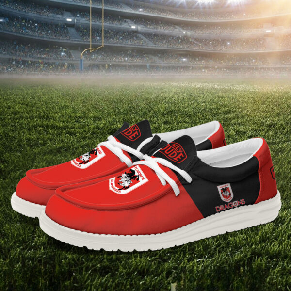 Tubopro St. George Illawarra Dragons Personalized Hey Dude Shoes For Men And Women - Image 2