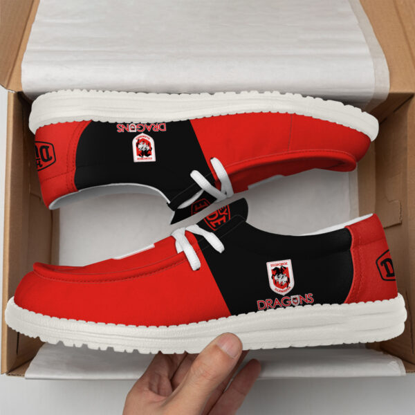 Tubopro St. George Illawarra Dragons Personalized Hey Dude Shoes For Men And Women - Image 3