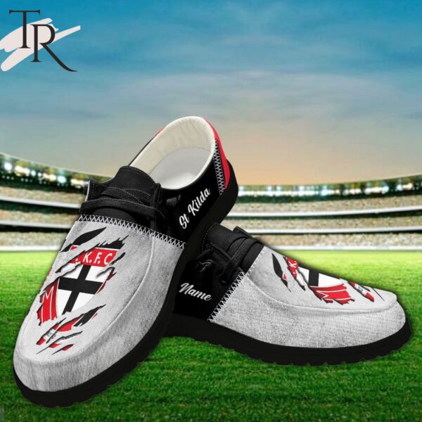 Tubopro St Kilda Personalized Hey Dude Shoes For Men And Women - Image 3