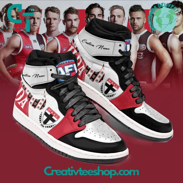 Tubopro St Kilda Saints AJ1 High Sneakers Shoes For Men And Women - Image 2