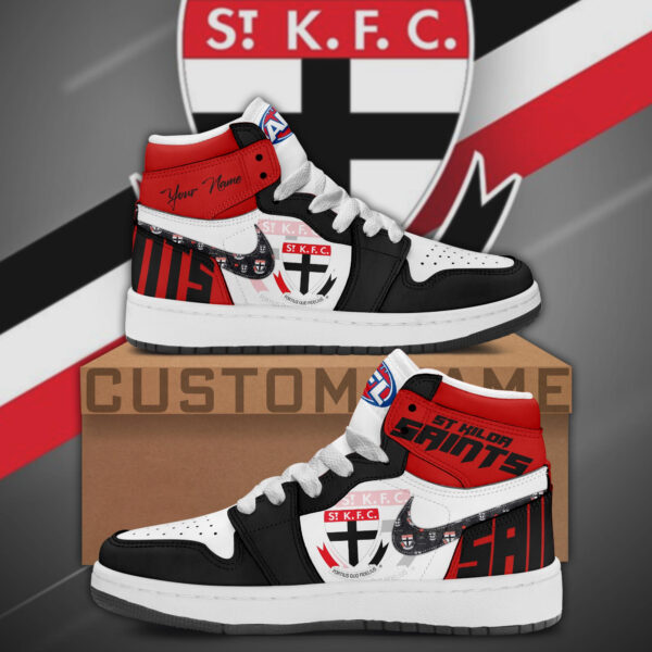 Tubopro St Kilda Saints AJ1 High Sneakers Shoes For Men And Women