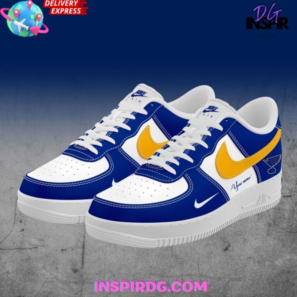 Tubopro St. Louis Blues Air Low-Top Sneakers Shoes For Men And Women - Image 2