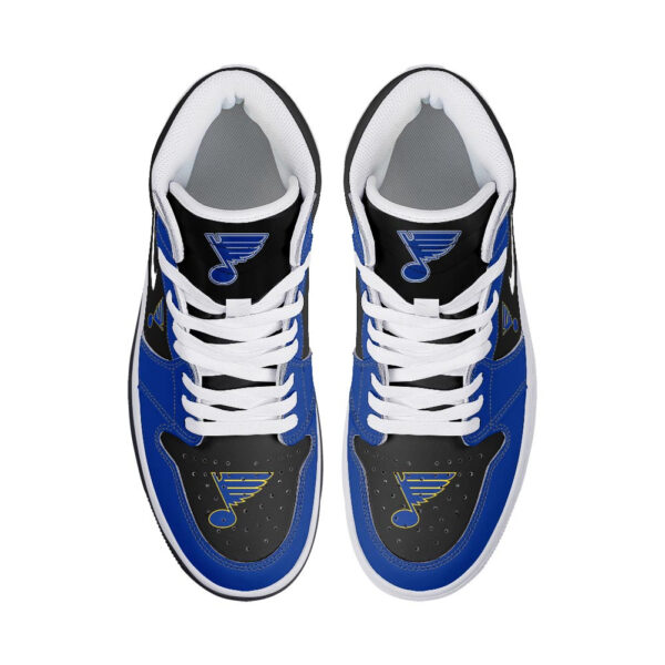 Tubopro St. Louis Blues AJ1 High Sneakers Shoes For Men And Women - Image 3