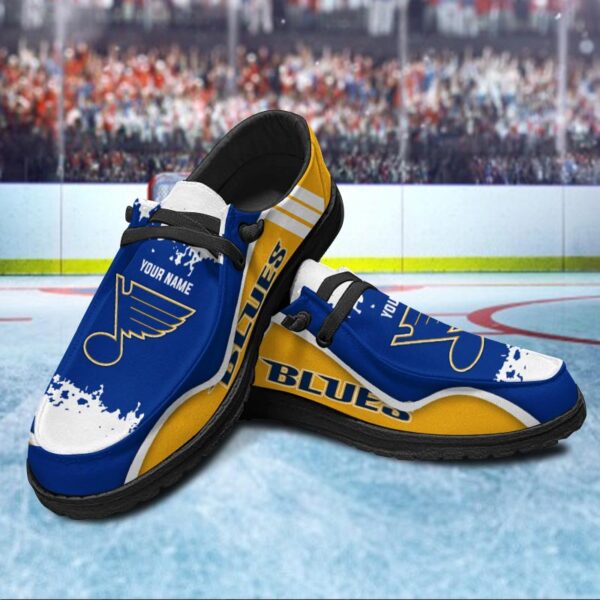 Tubopro St Louis Blues Hey Dude Shoes For Men And Women - Image 2