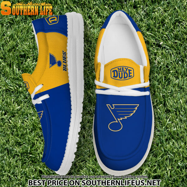Tubopro St. Louis Blues Personalized Hey Dude Shoes For Men And Women