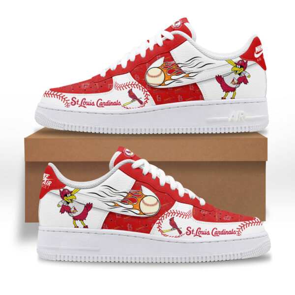 Tubopro St. Louis Cardinals Air Low-Top Sneakers Shoes For Men And Women - Image 2