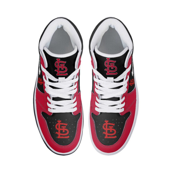 Tubopro St. Louis Cardinals AJ1 High Sneakers Shoes For Men And Women - Image 3