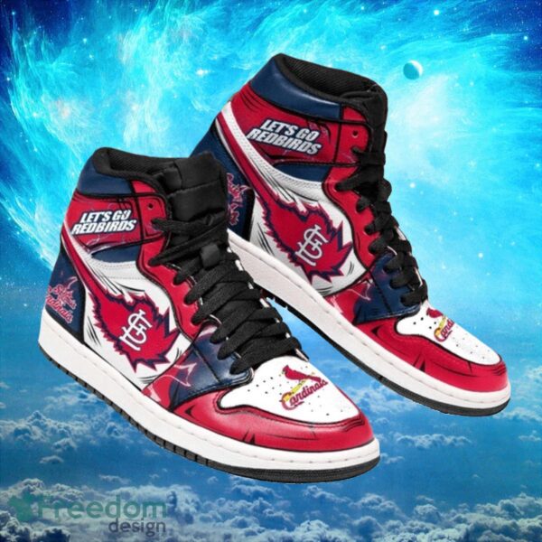Tubopro St. Louis Cardinals AJ1 High Sneakers Shoes For Men And Women