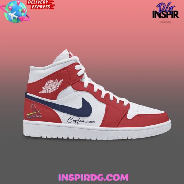 Tubopro St. Louis Cardinals AJ1 High Sneakers Shoes For Men And Women - Image 2