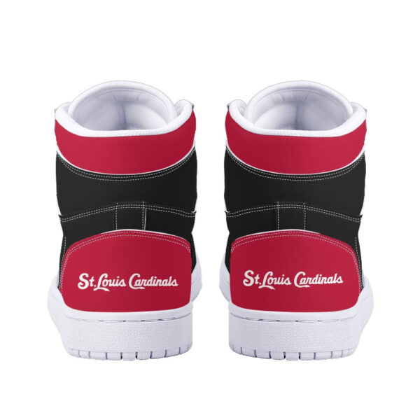Tubopro St. Louis Cardinals AJ1 High Sneakers Shoes For Men And Women - Image 4