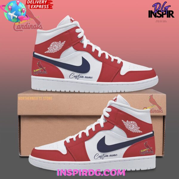 Tubopro St. Louis Cardinals AJ1 High Sneakers Shoes For Men And Women