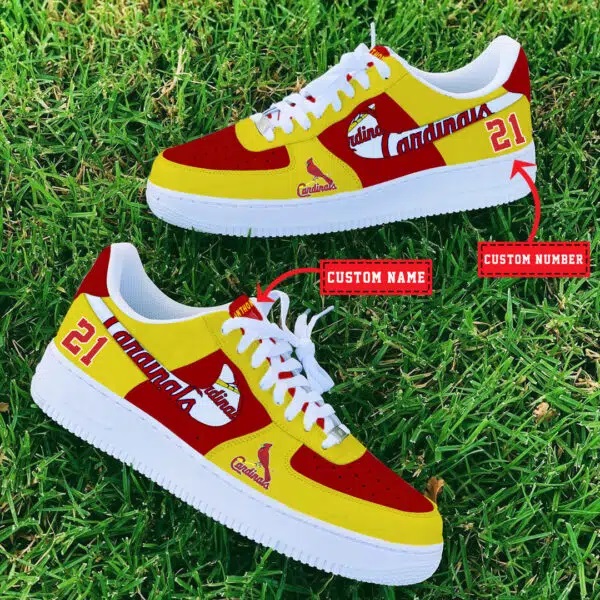 Tubopro St Louis Cardinals MLB Air Low-Top Sneakers Shoes For Men And Women
