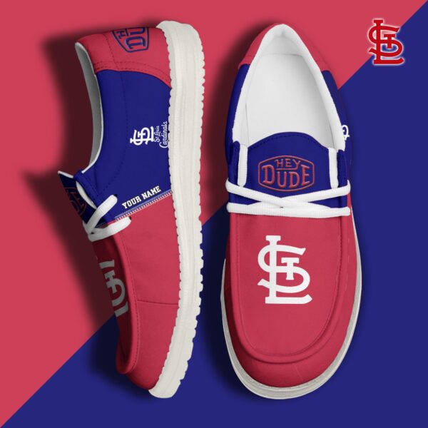 Tubopro St. Louis Cardinals Personalized Hey Dude Shoes For Men And Women - Image 2
