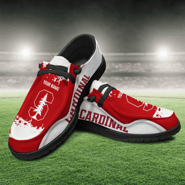 Tubopro Stanford Cardinal Hey Dude Shoes For Men And Women - Image 2