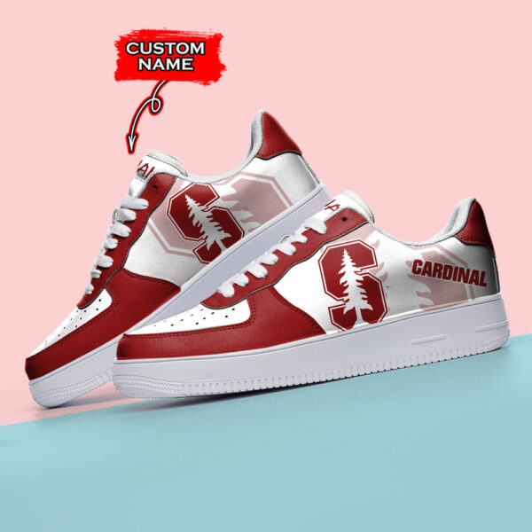 Tubopro Stanford Cardinal NCAA Air Low-Top Sneakers Shoes For Men And Women - Image 3