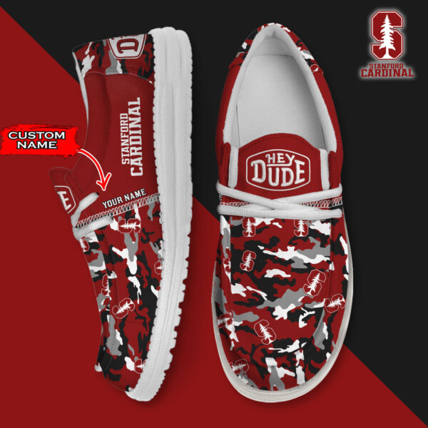 Tubopro Stanford Cardinal Personalized Hey Dude Shoes For Men And Women