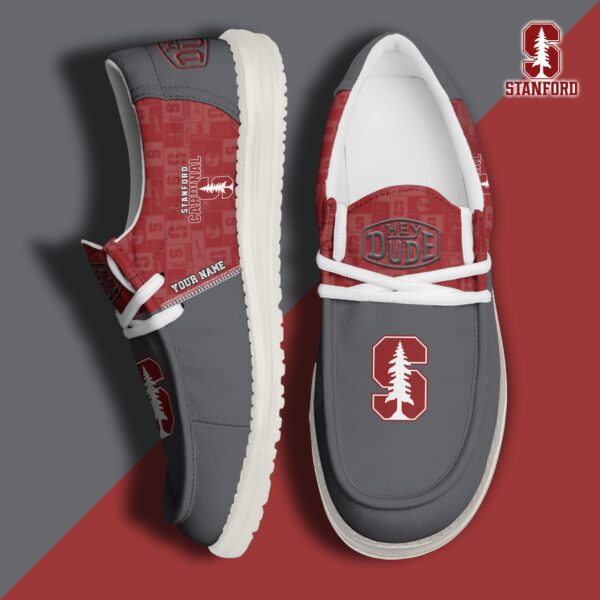 Tubopro Stanford Cardinal Personalized Hey Dude Shoes For Men And Women