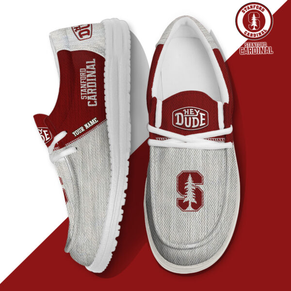Tubopro Stanford Cardinal Personalized Hey Dude Shoes For Men And Women