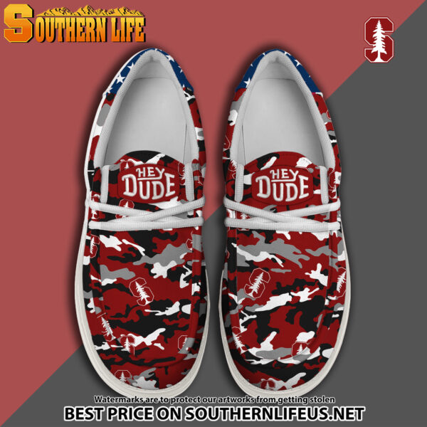 Tubopro Stanford Cardinal Personalized Hey Dude Shoes For Men And Women