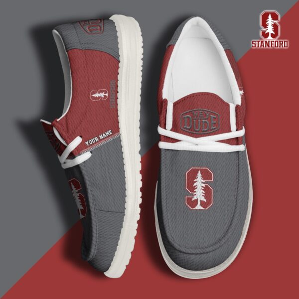 Tubopro Stanford Cardinal Personalized Hey Dude Shoes For Men And Women